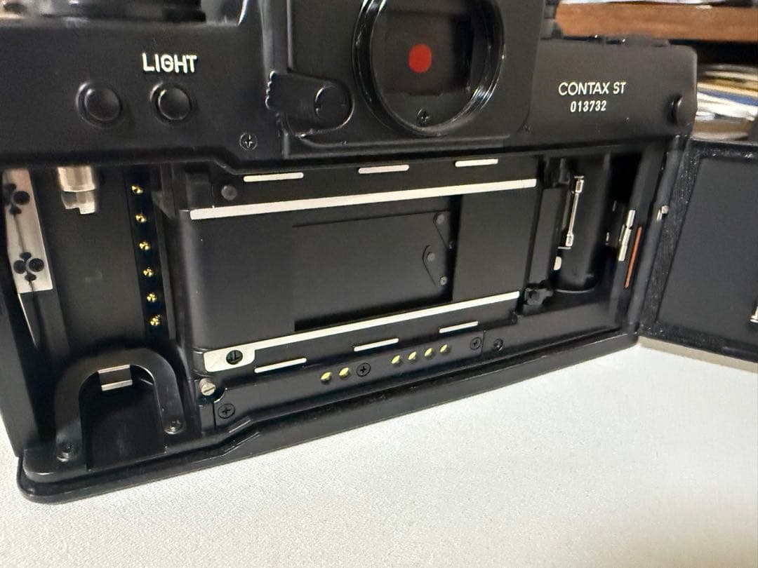 CONTAX ST 一眼レフカメラ シャッター作動確認