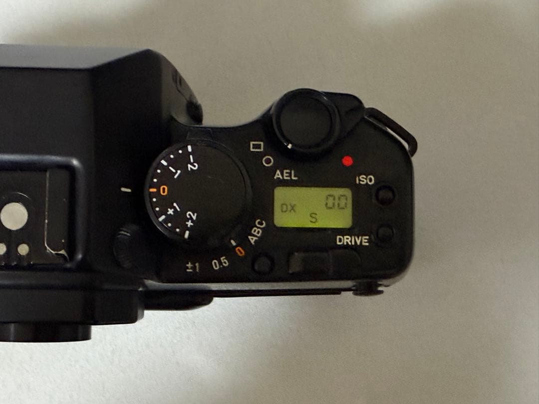 CONTAX ST 一眼レフカメラ シャッター作動確認