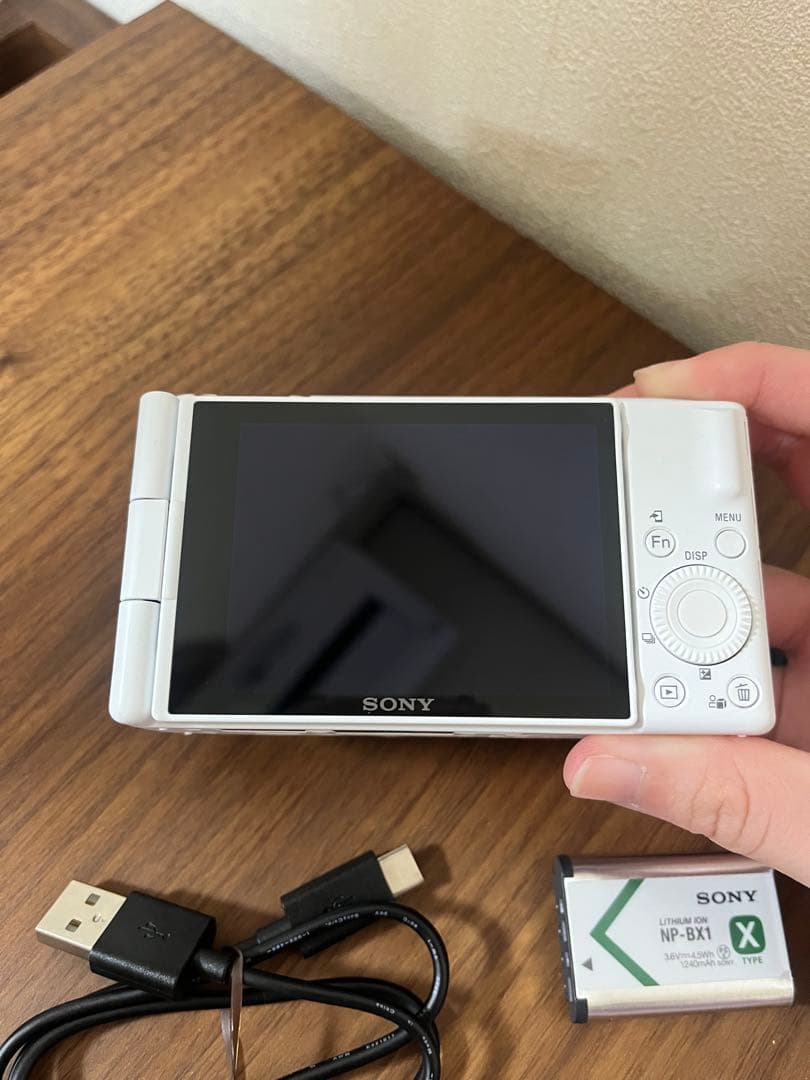 SONY VLOGCAM ZV-1F ホワイト