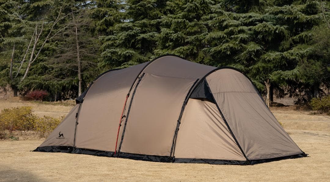 値下げ【美品】TOMOUNT トンネルテント ２ルームテント