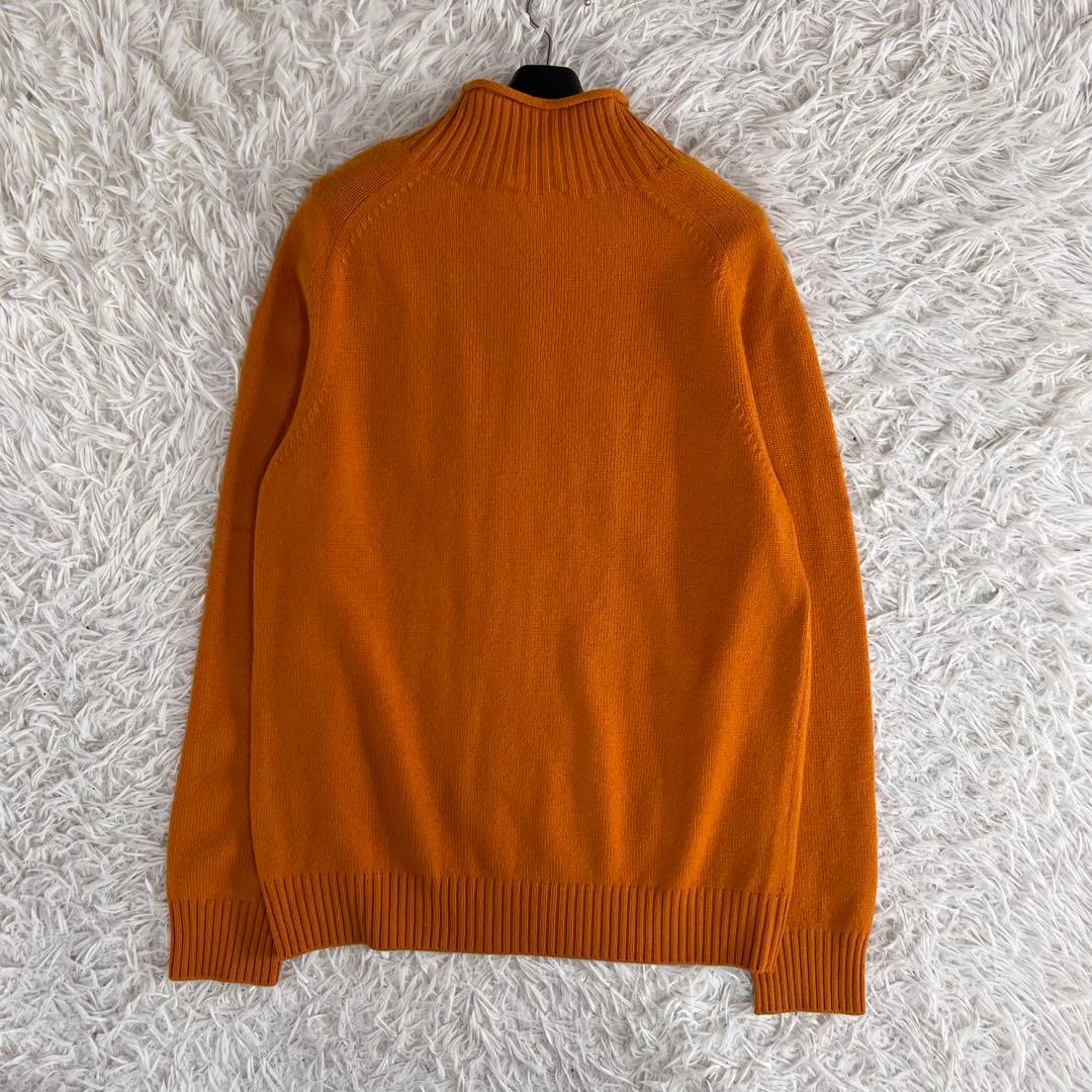 Loro Piana ロロピアーナ カシミヤ ケーブル ハイネック ニット 48