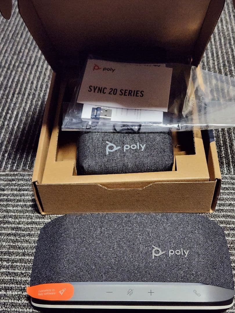 【新品動作確認のみ】poly sync 20+
