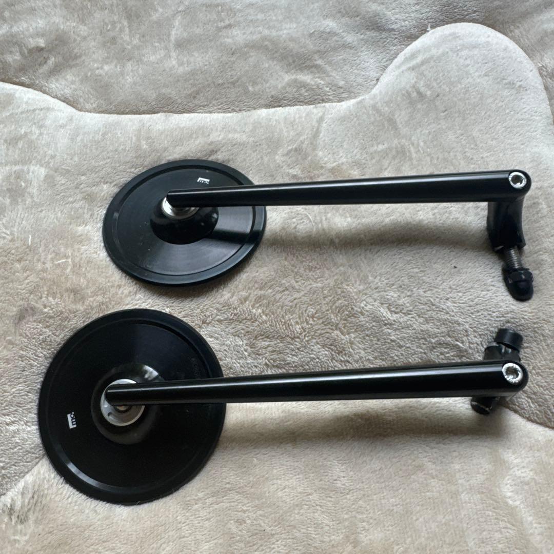 トライアンフ ボンネビルT120 アルミ バックミラー左右セット