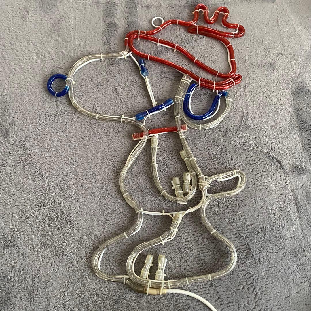 スヌーピー デコライト クリスマス イルミネーション ライト レア SNOOPY