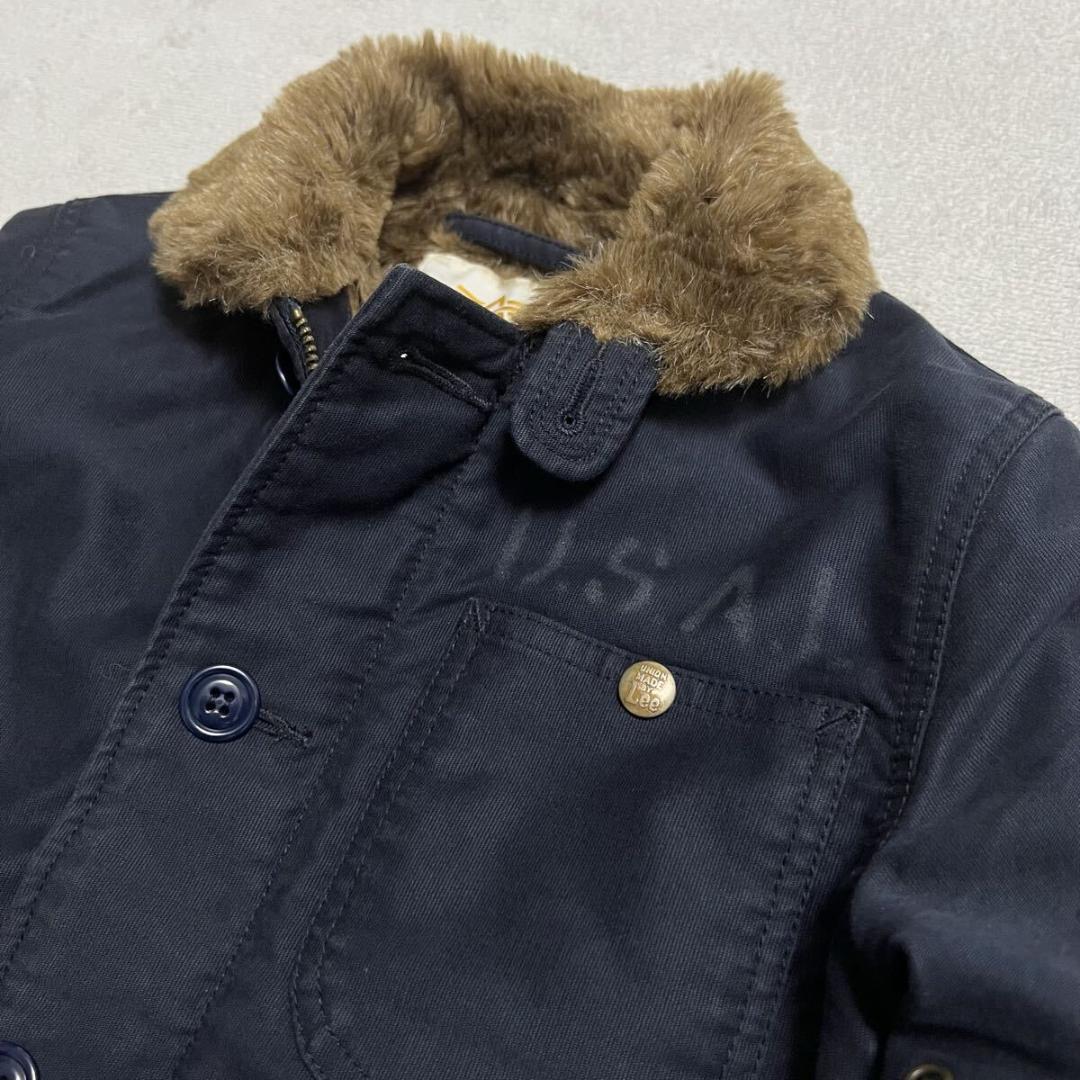 人気 ALPHA × Lee デッキジャケット ミリタリー R-8121