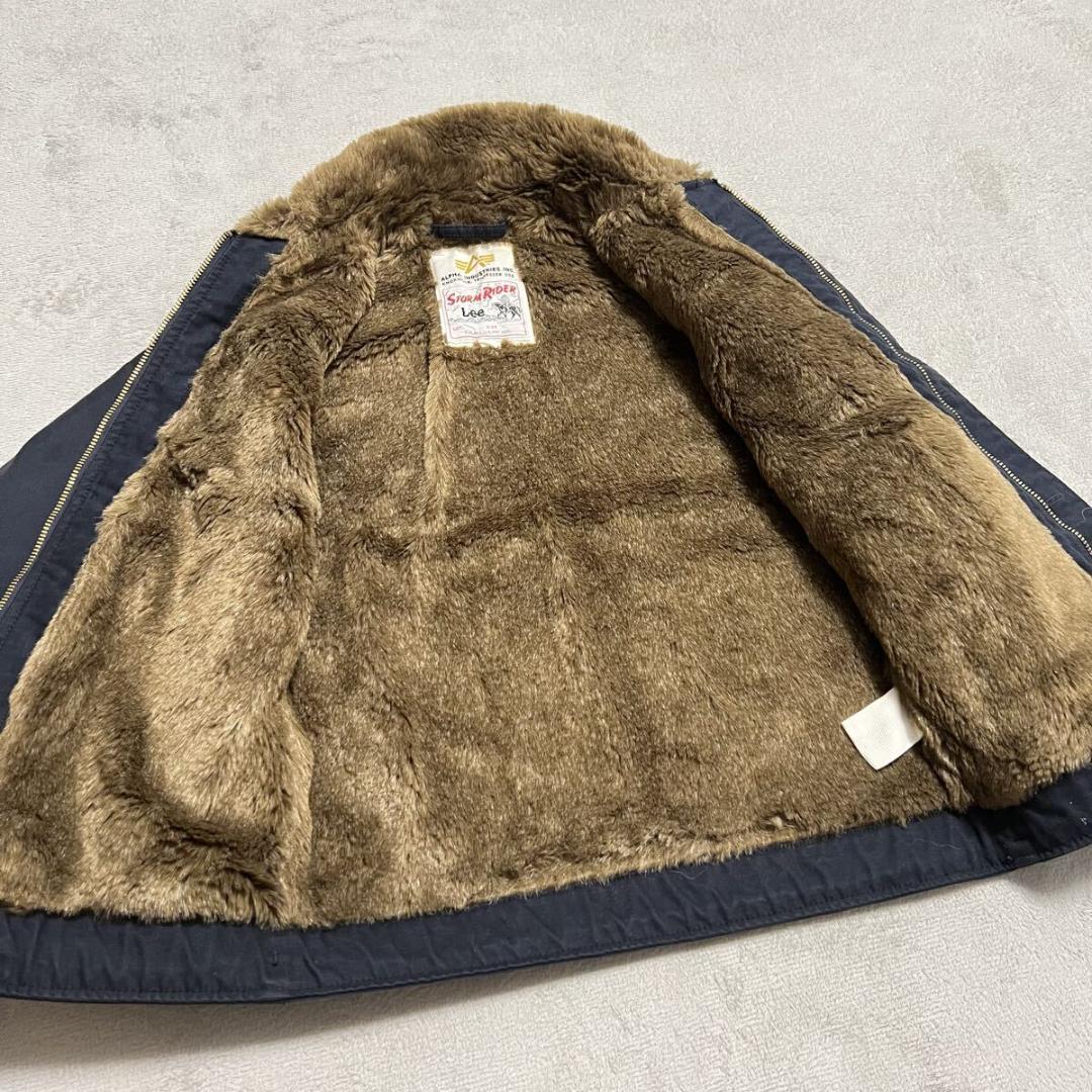 人気 ALPHA × Lee デッキジャケット ミリタリー R-8121