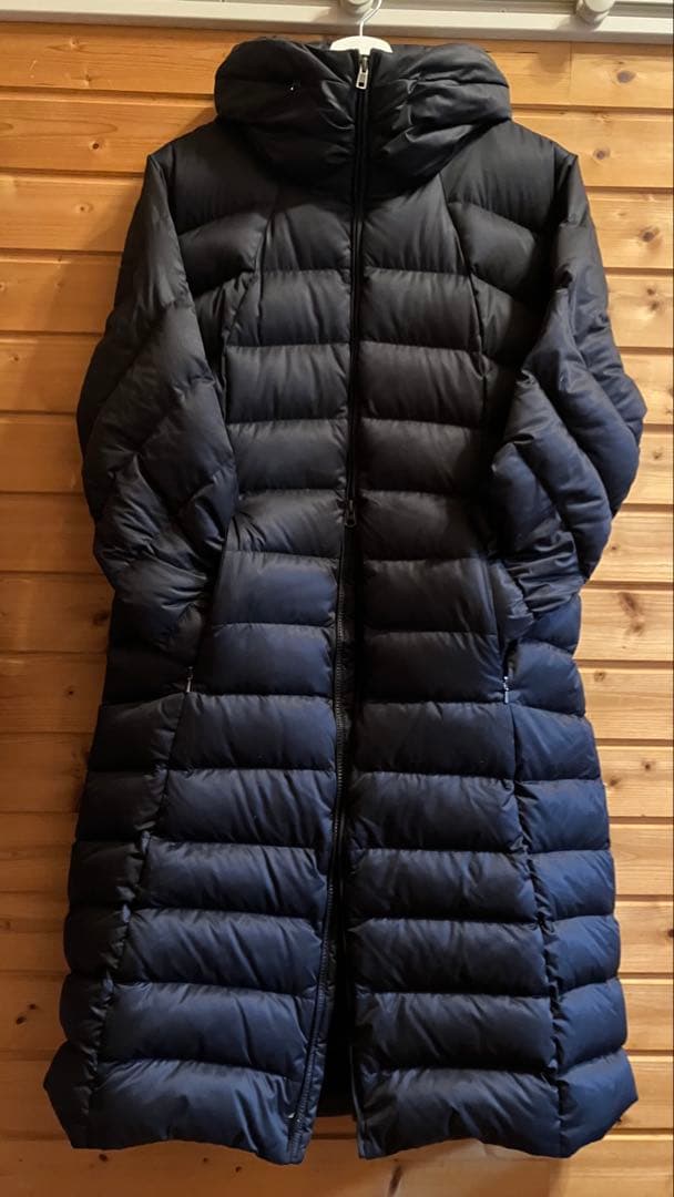 patagonia ✨美品✨レディース2ウェイロングダウンコート　ブラック系　L