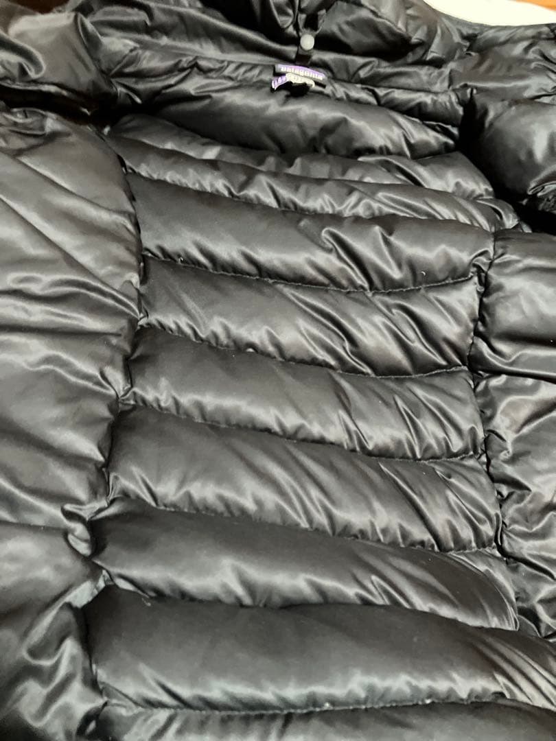 patagonia ✨美品✨レディース2ウェイロングダウンコート　ブラック系　L