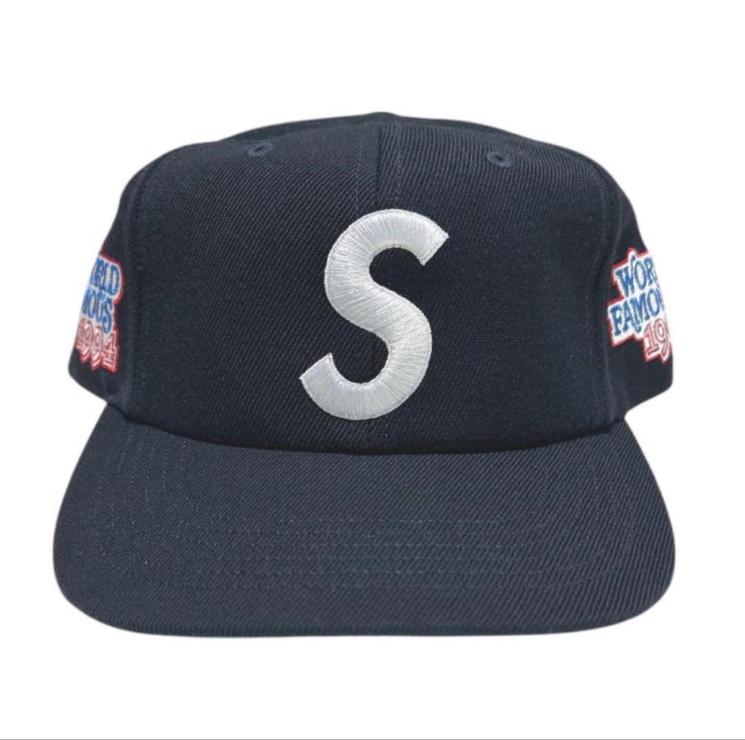 SUPREME ネイビー シュプリーム World Famous キャップ