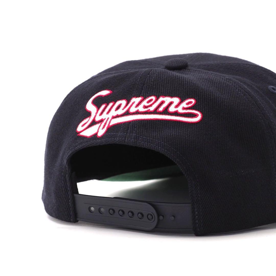SUPREME ネイビー シュプリーム World Famous キャップ