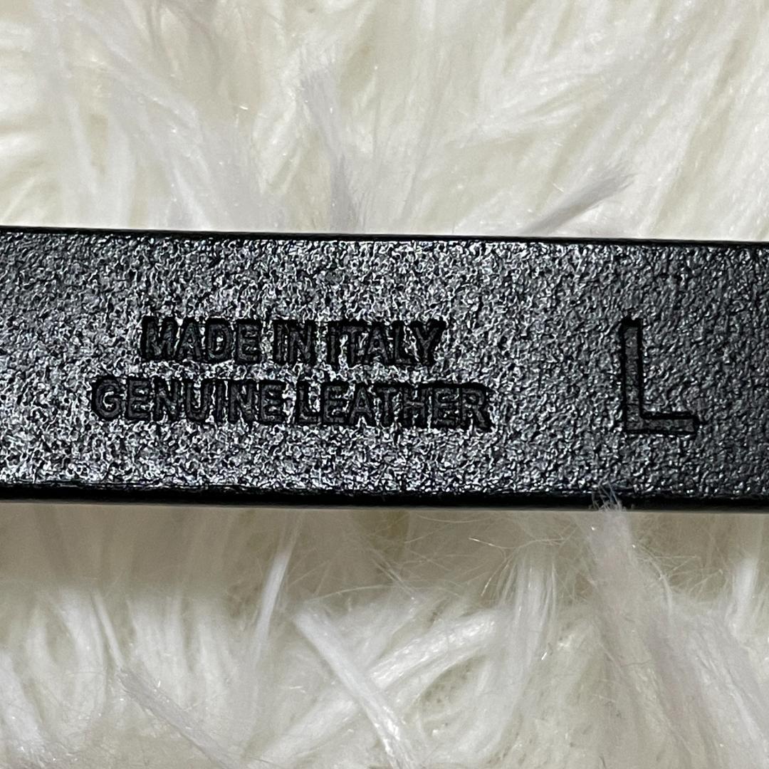 @*様 MM6 Maison Margiela　ダブルバックル レザー ベルト