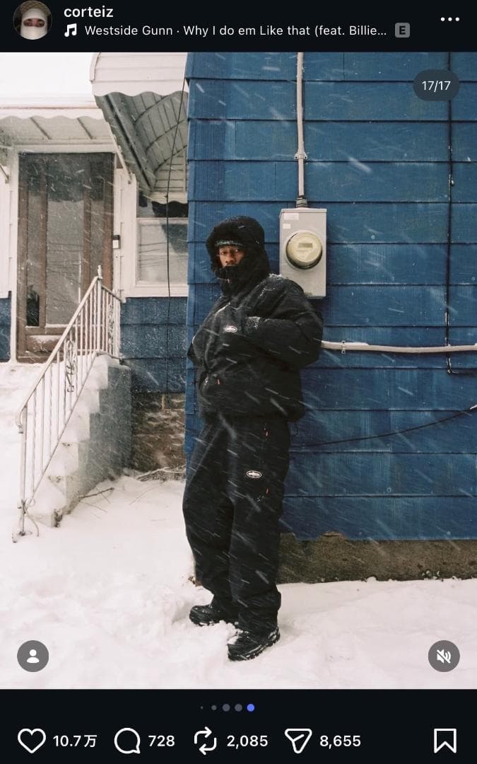 ジャケット・アウター Corteiz Elitework Avalanche Bolo Parka