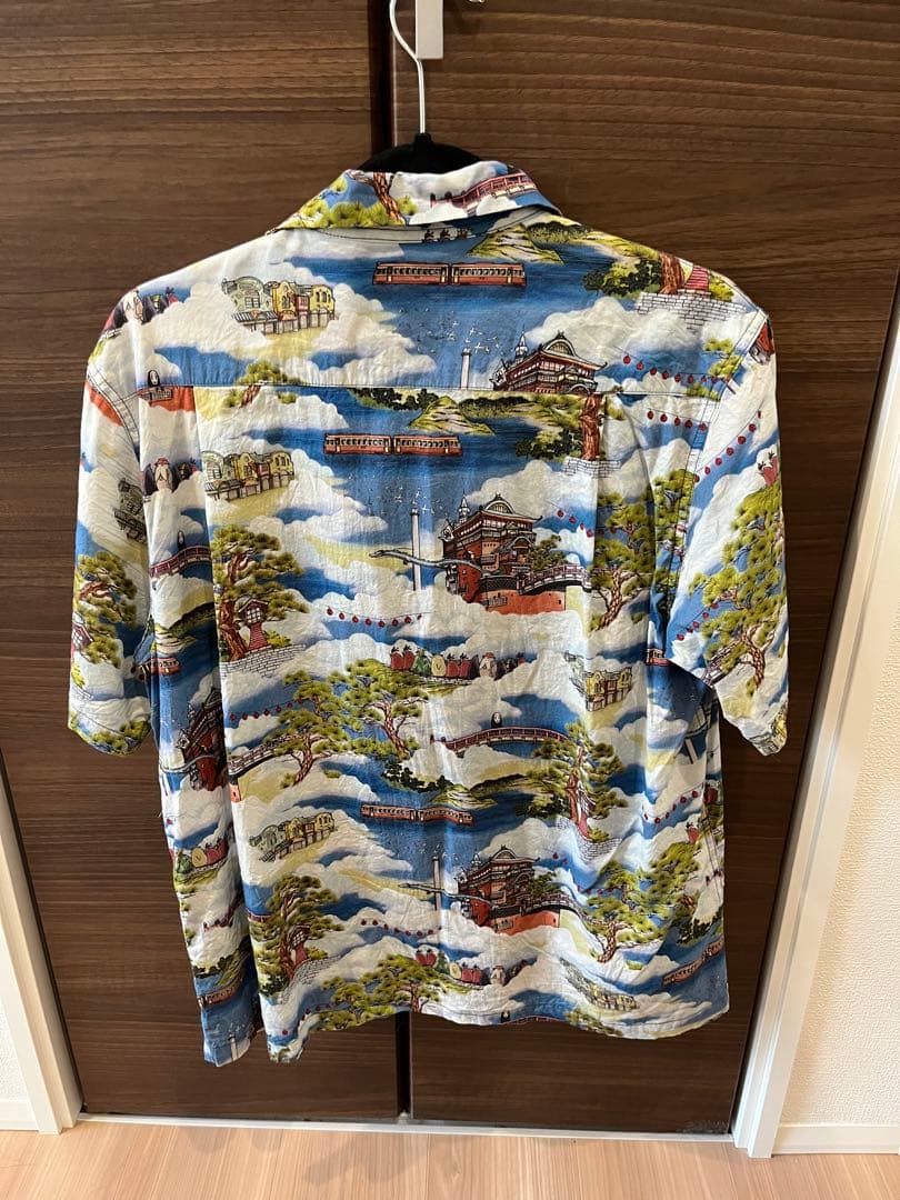 最終値引きGBL 千と千尋の神隠し ハワイアンシャツ