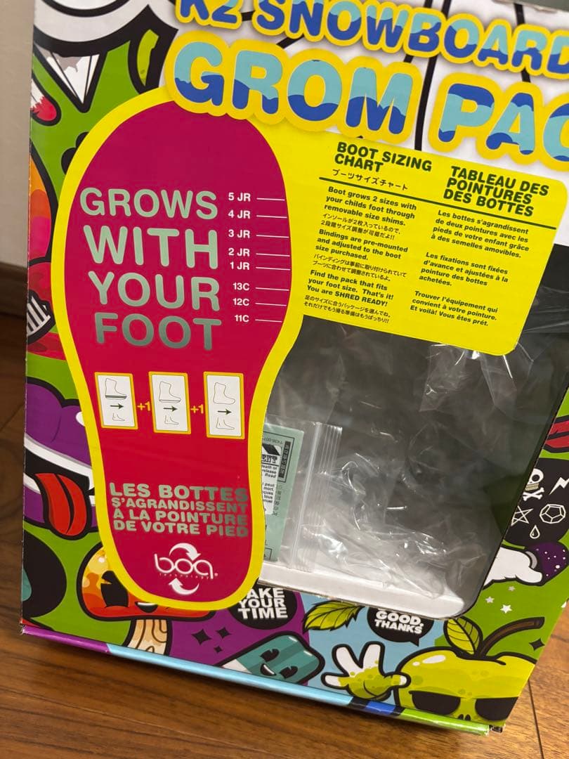 k2 キッズスノーボードセット 3点セット スノーボード 引き取り優先