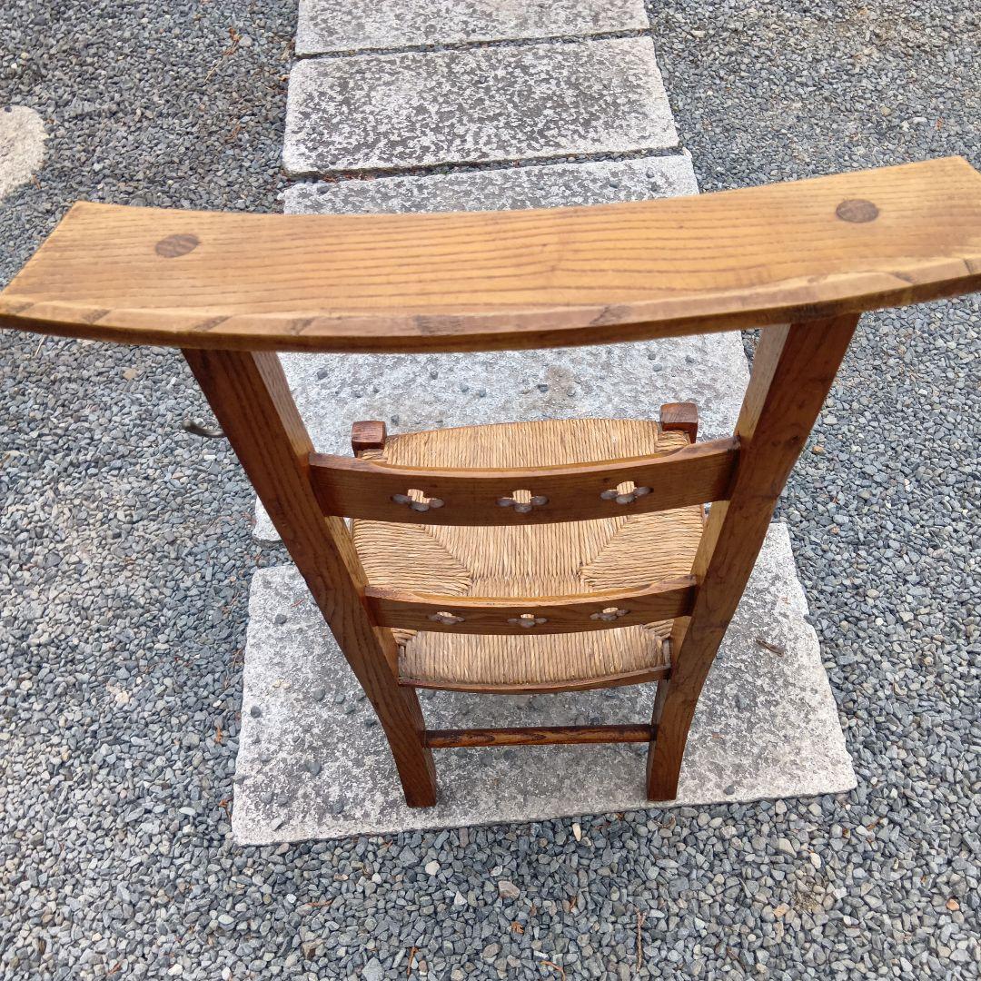 クラシック木製椅子 アーチ型背もたれ