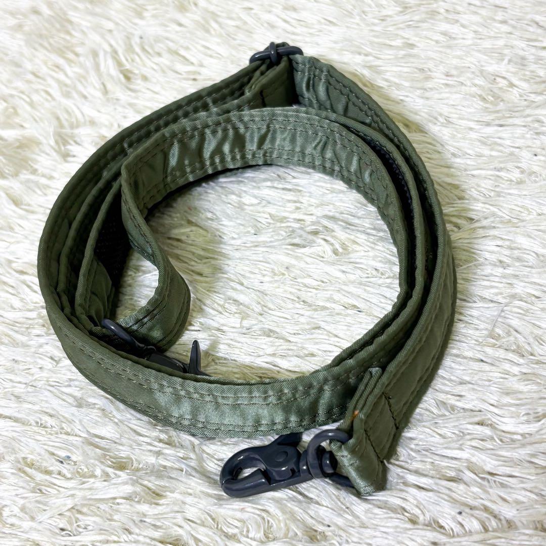 【極美品】ポーター タンカー ウエストポーチ ボディバッグ セージグリーン