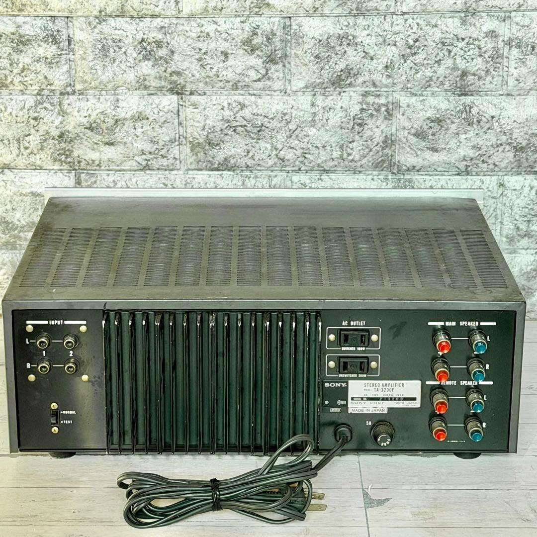 SONY「TA-3200F」ESシリーズステレオパワーアンプ②