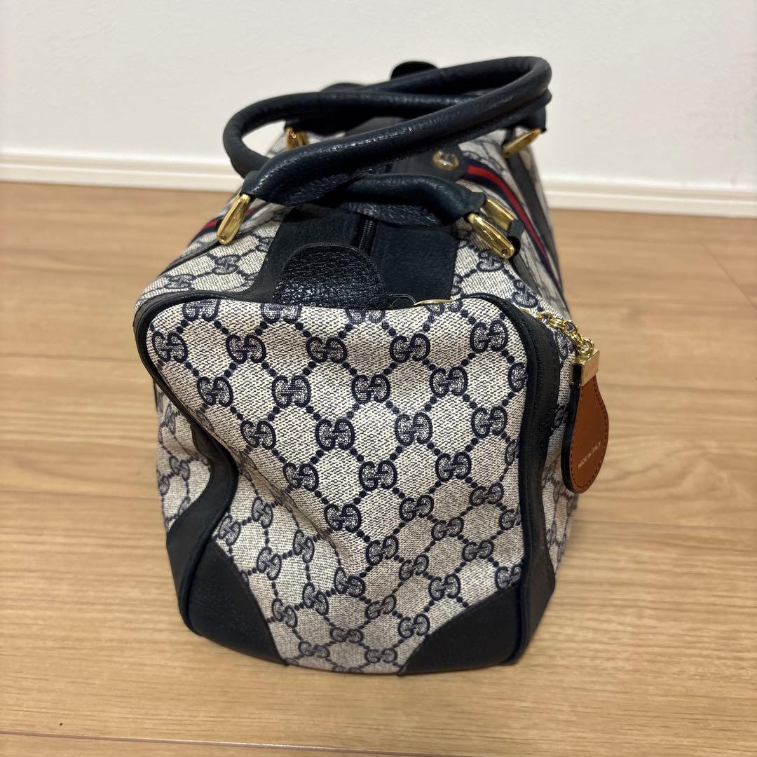 GUCCI（グッチ） オールドグッチ ボストンバッグ シェリーライン