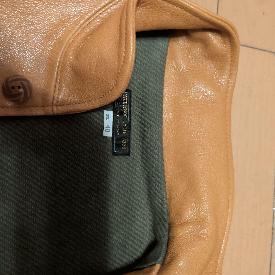 WESTRIDE/ウエストライド レザージャケット