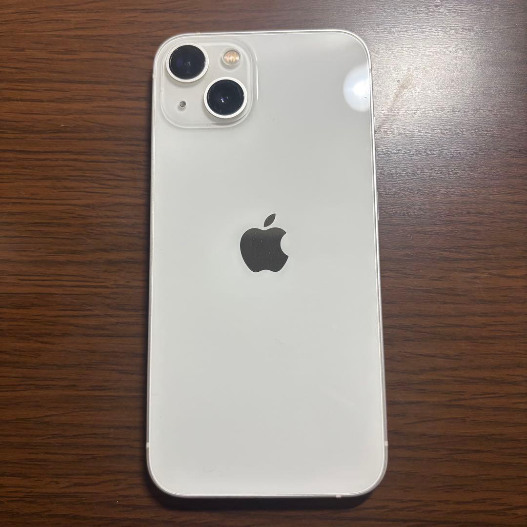 【美品】Apple iPhone 13 ホワイト スターライト 本体