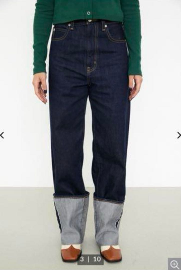 パンツ LAGUA GEM SELVEDGE STRAIGHT DENIM