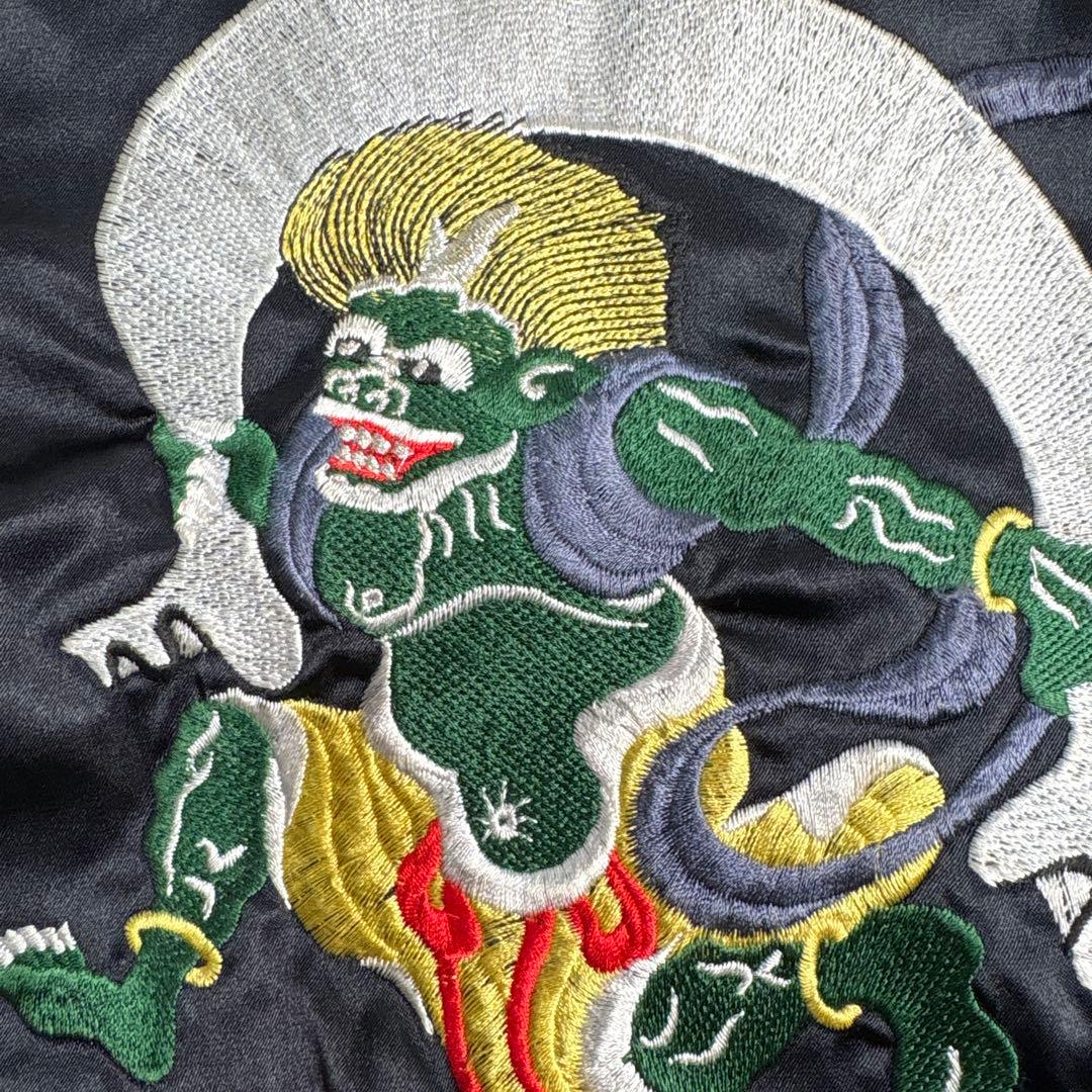 hoshihime ホシヒメ　風神雷神　スカジャン