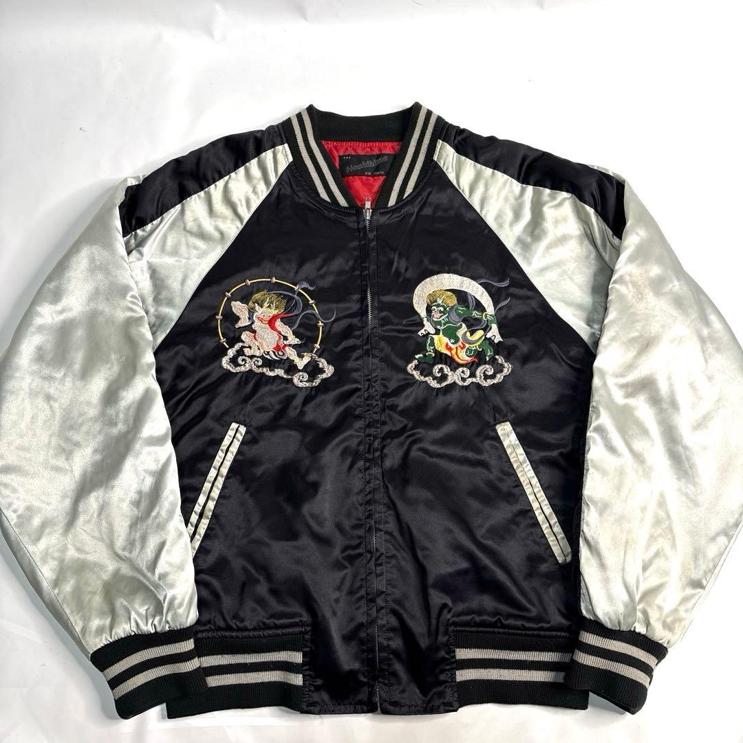 hoshihime ホシヒメ　風神雷神　スカジャン