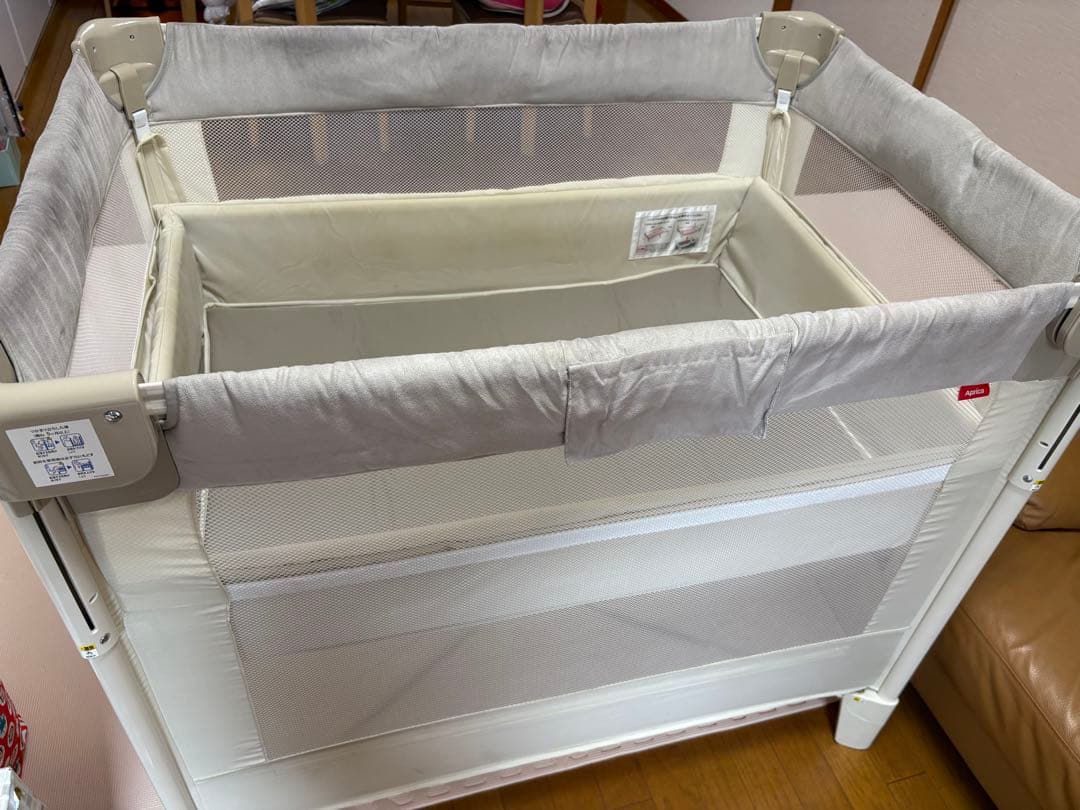 Aprica　ベビーベッド　ココネルエアープラス