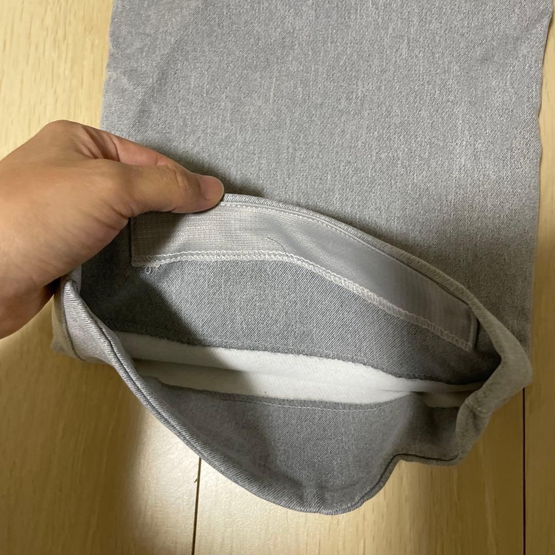 テーラーメイド　ゴルフ　adidas 裏起毛　ゴルフパンツ　グレー