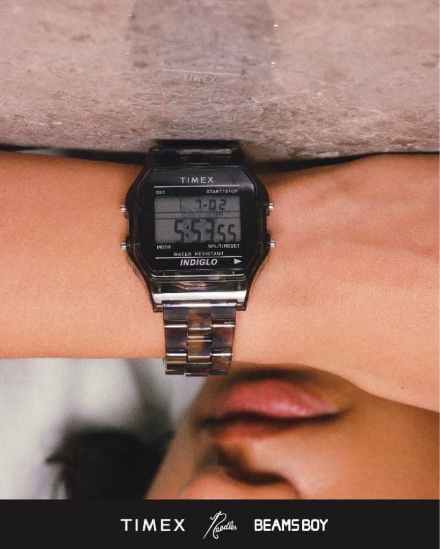 美品 別注 【NEEDLES × TIMEX × BEAMS BOY】