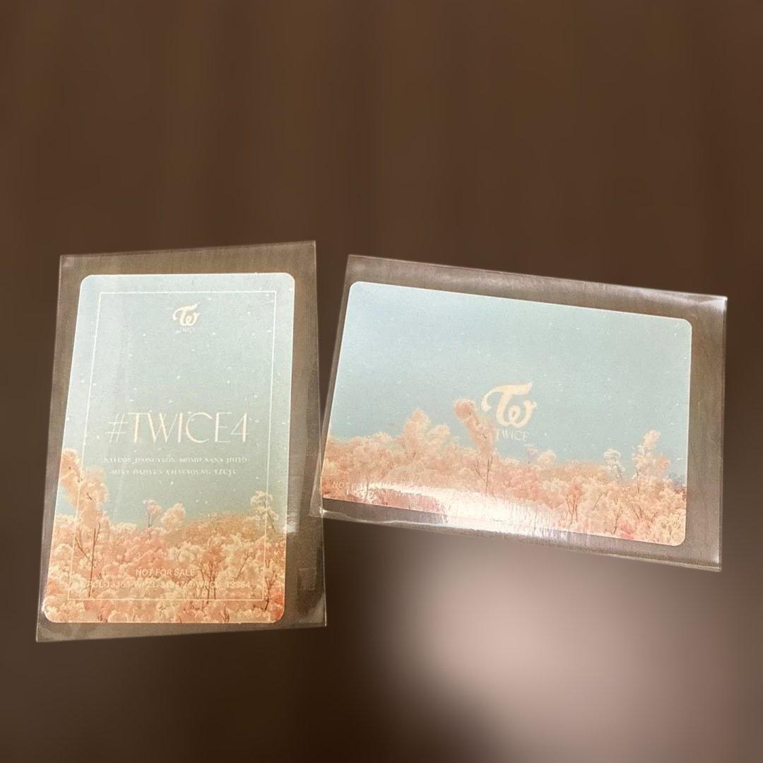 #twice4 ミナ ハイタッチトレカ/IDカード