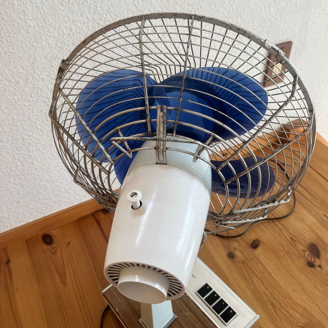 昭和レトロ アンティークTOSHIBA 東芝 扇風機 東芝製電源コード交換済み