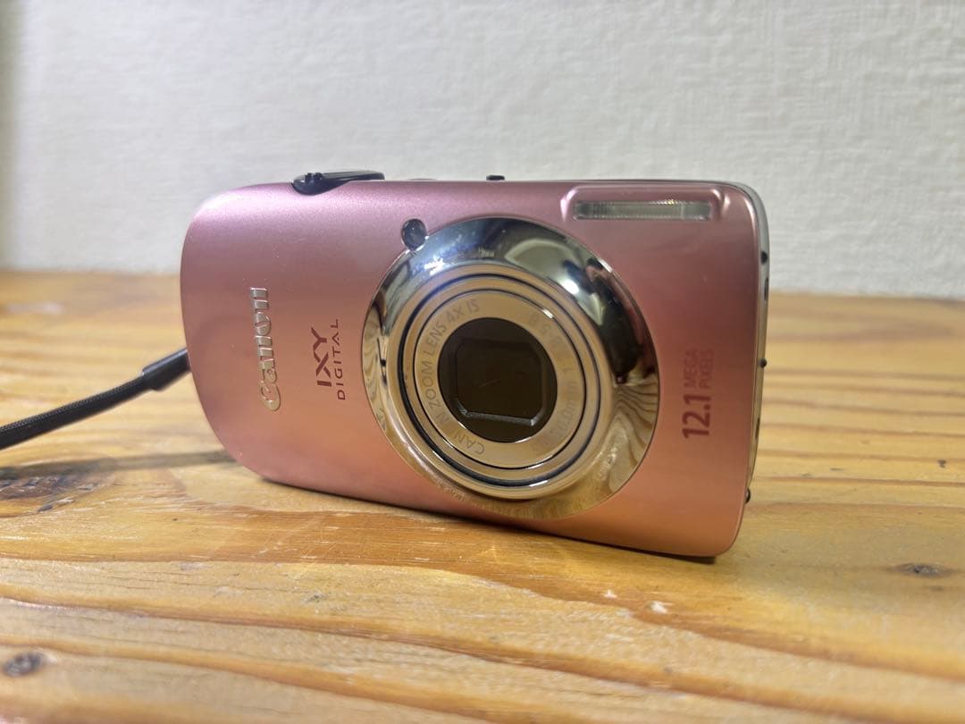 【アビチャ】Canon IXY デジカメ12.1メガSDカード新品付き