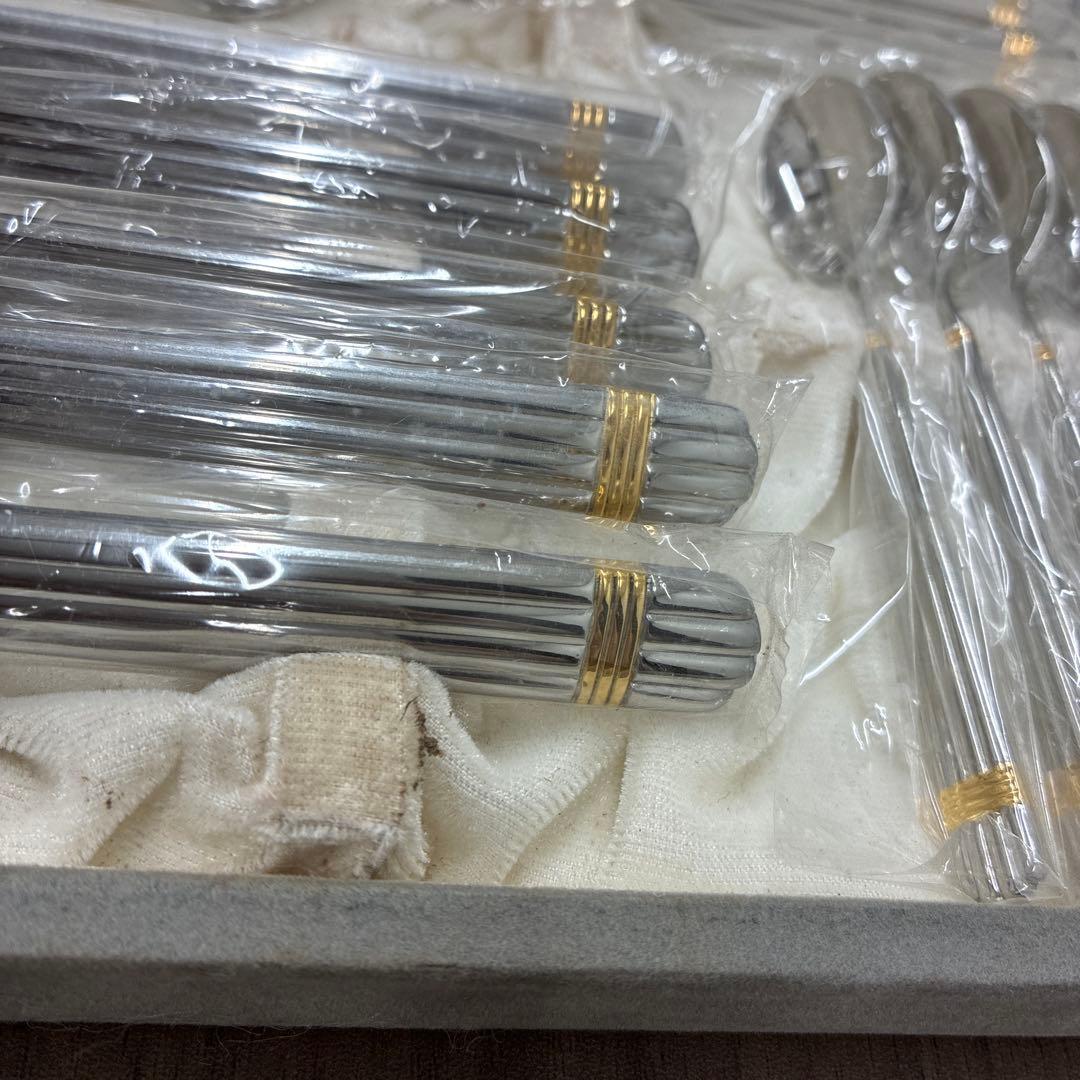 マーシャン　パトラ　カトラリー25本セット　18-12 高級ステンレスPatra