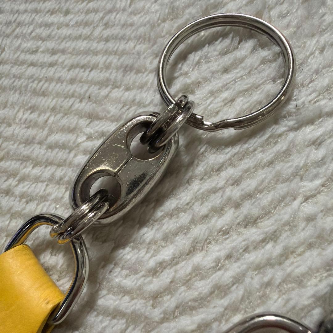 フェラーリ オフィシャル レザー キーリング 2個セット Ferrari