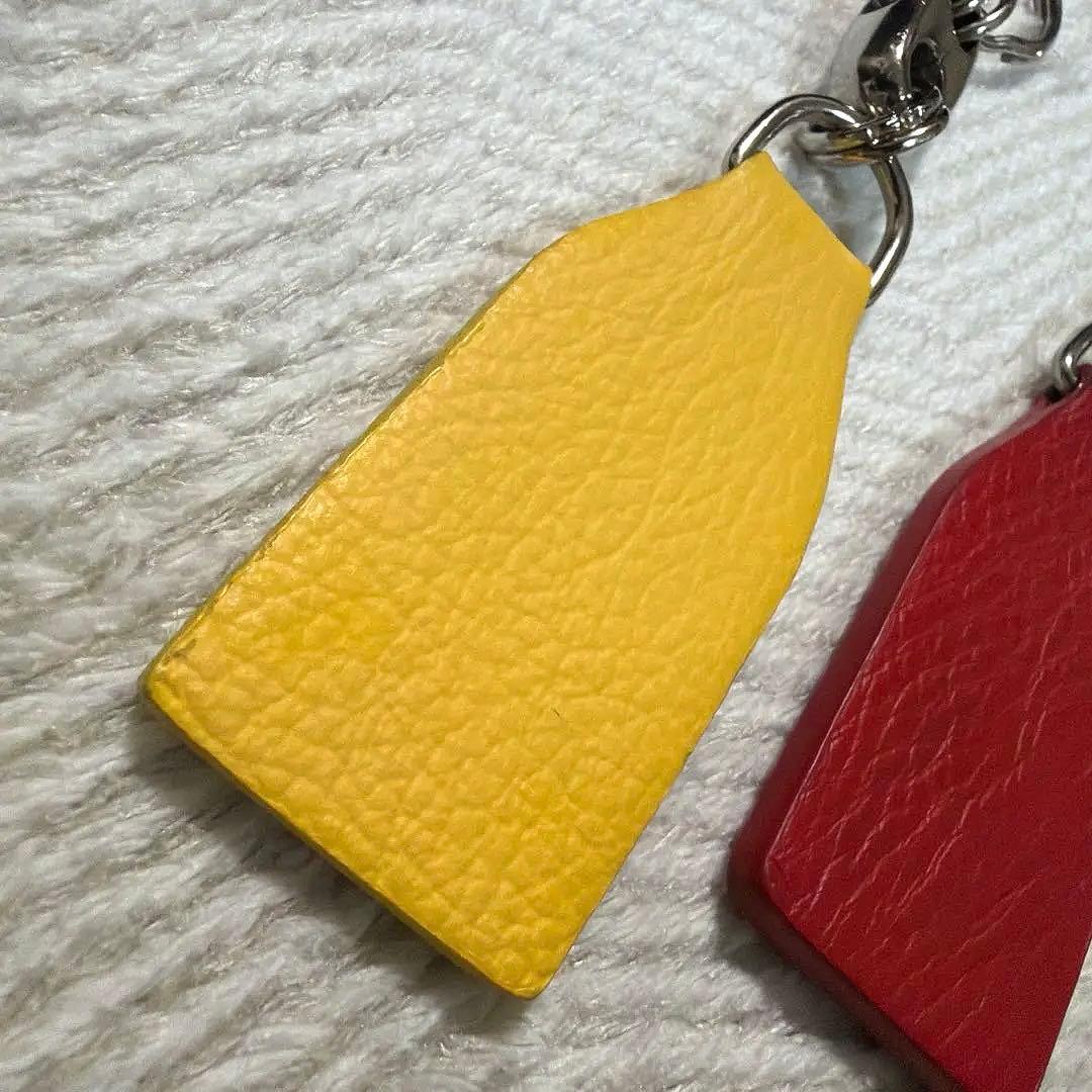 フェラーリ オフィシャル レザー キーリング 2個セット Ferrari