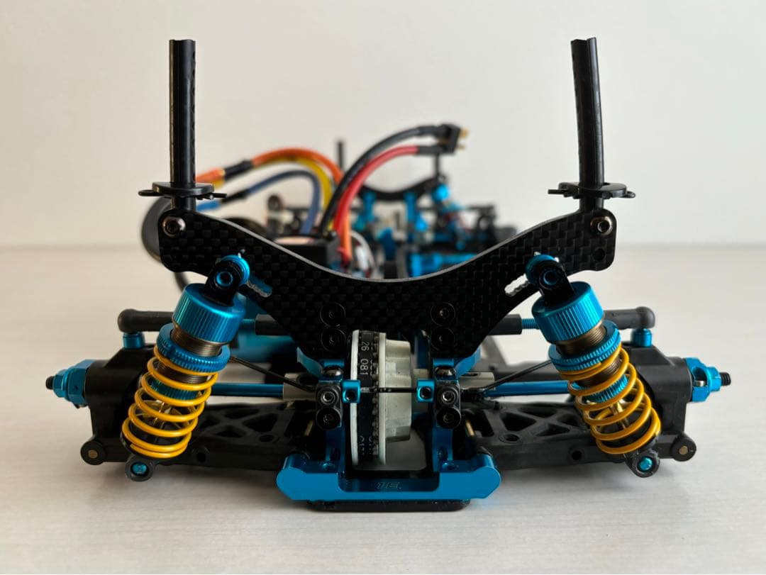 T*E様 限定版　タミヤ TRF417X シャーシキット　メカ付き、新品予備フレ