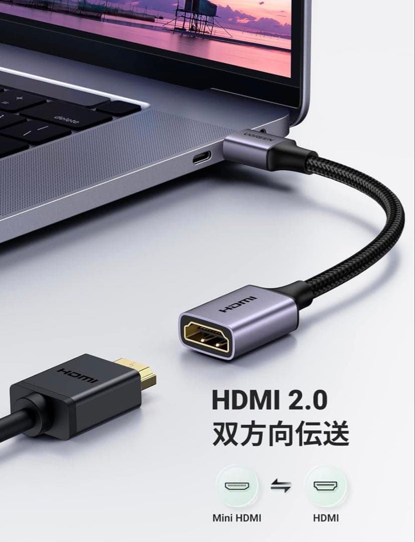 【２K】１６インチ モバイルモニター本体＆mini HDMIケーブル同梱付き