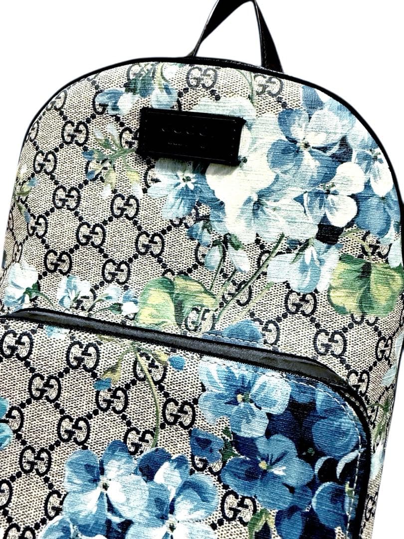 GUCCI グッチ　フラワープリント ショルダーバッグ　バッグパック