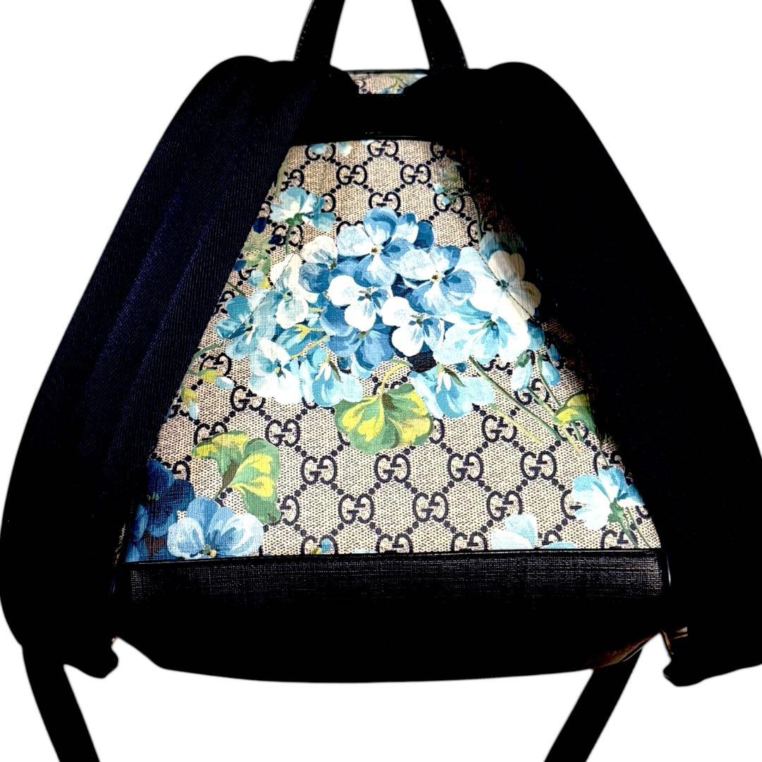 GUCCI グッチ　フラワープリント ショルダーバッグ　バッグパック