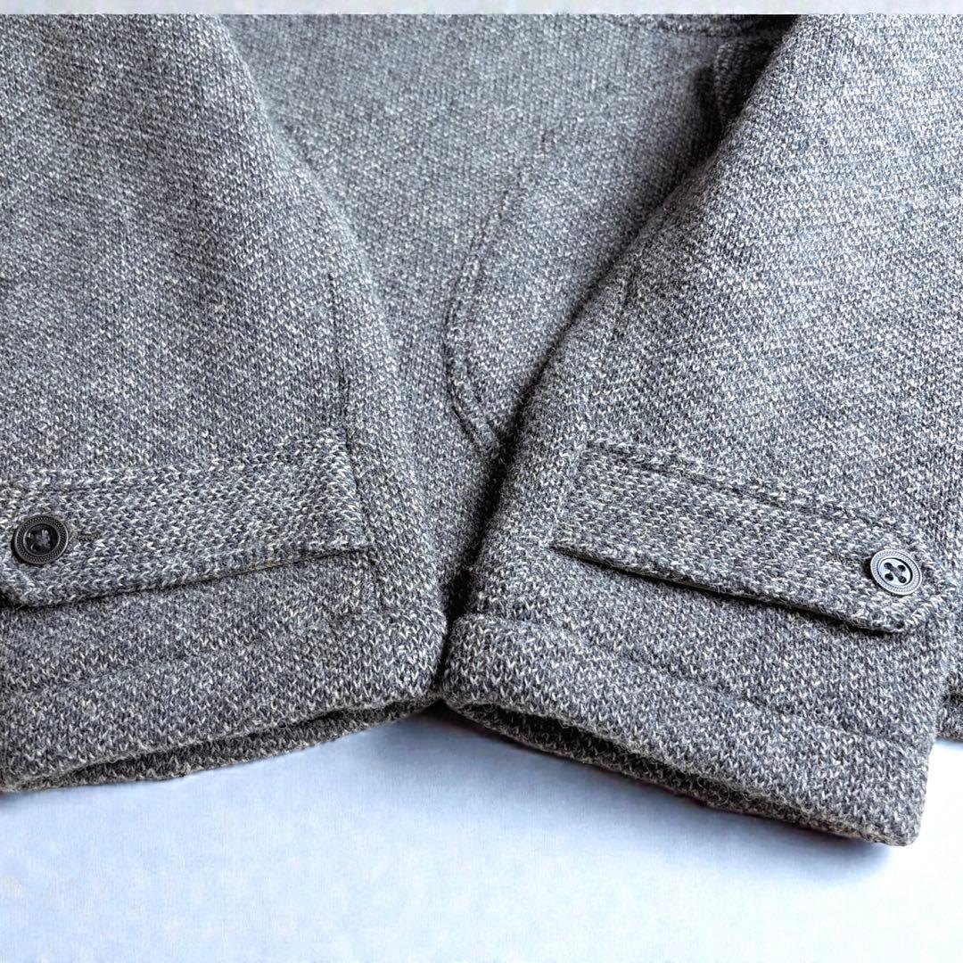 極美品 RRL ダブルアールエル ハーフジップ ニットパーカー サイドジップ