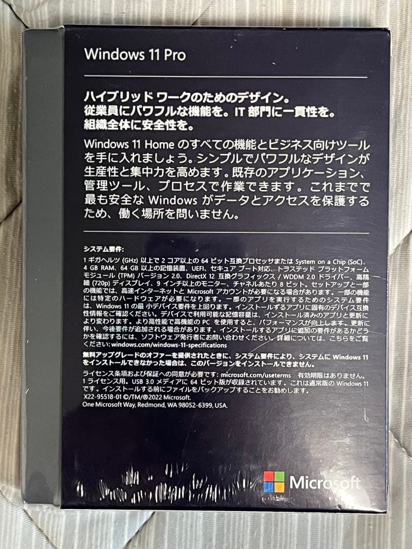 Ｗｉｎｄｏｗｓ　１１　Ｐｒｏ　６４ｂｉｔ　ＵＳＢフラッシュドライブ　１本