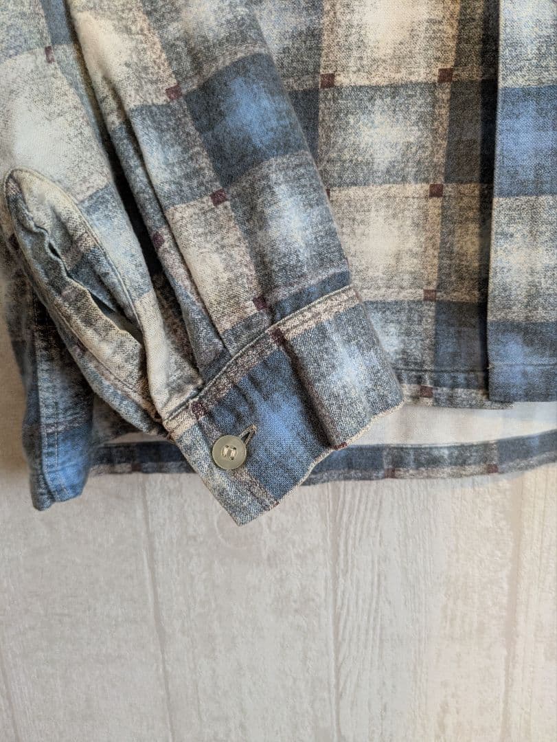 スペシャル FJ着 50s ピルグリム プリントネルシャツ ベルベルジン