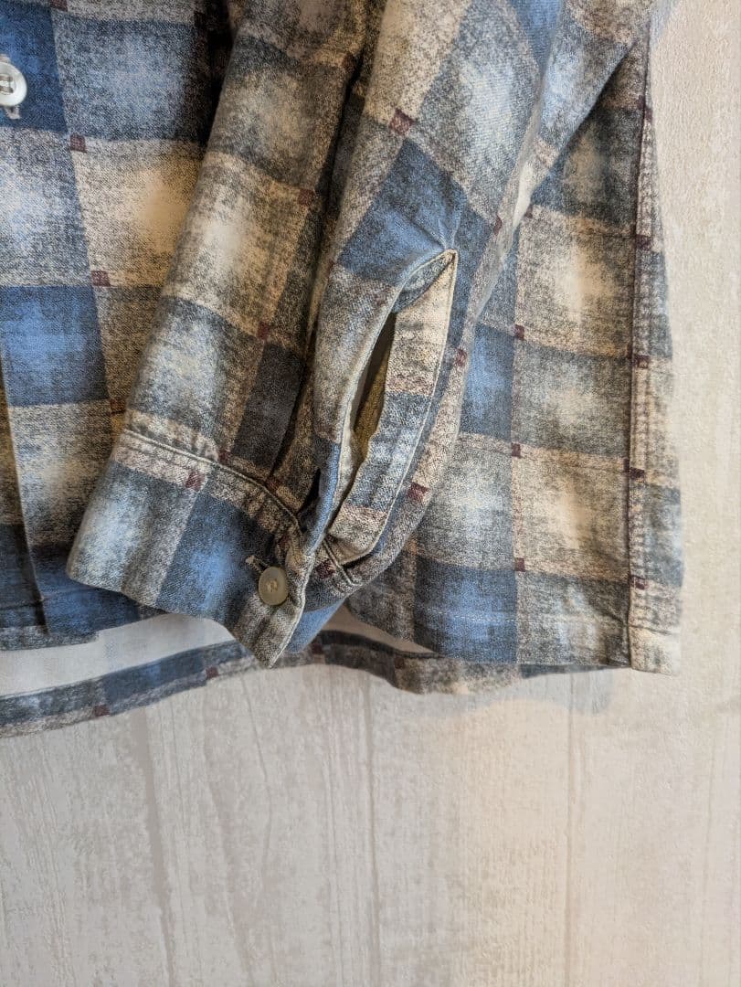 スペシャル FJ着 50s ピルグリム プリントネルシャツ ベルベルジン