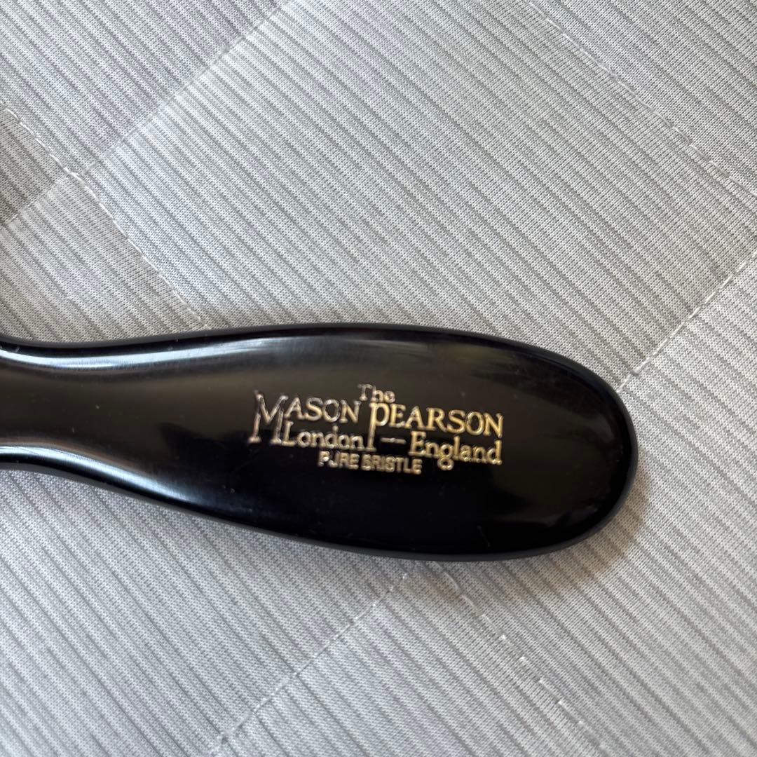 Mason Pearson エクストララージブリッスル　クリーニングブラシ付き