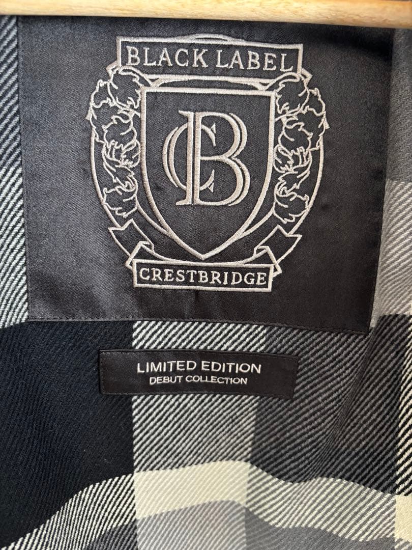 BLACK LABEL CRESTBRIDGE ダブルライダースレザージャケット