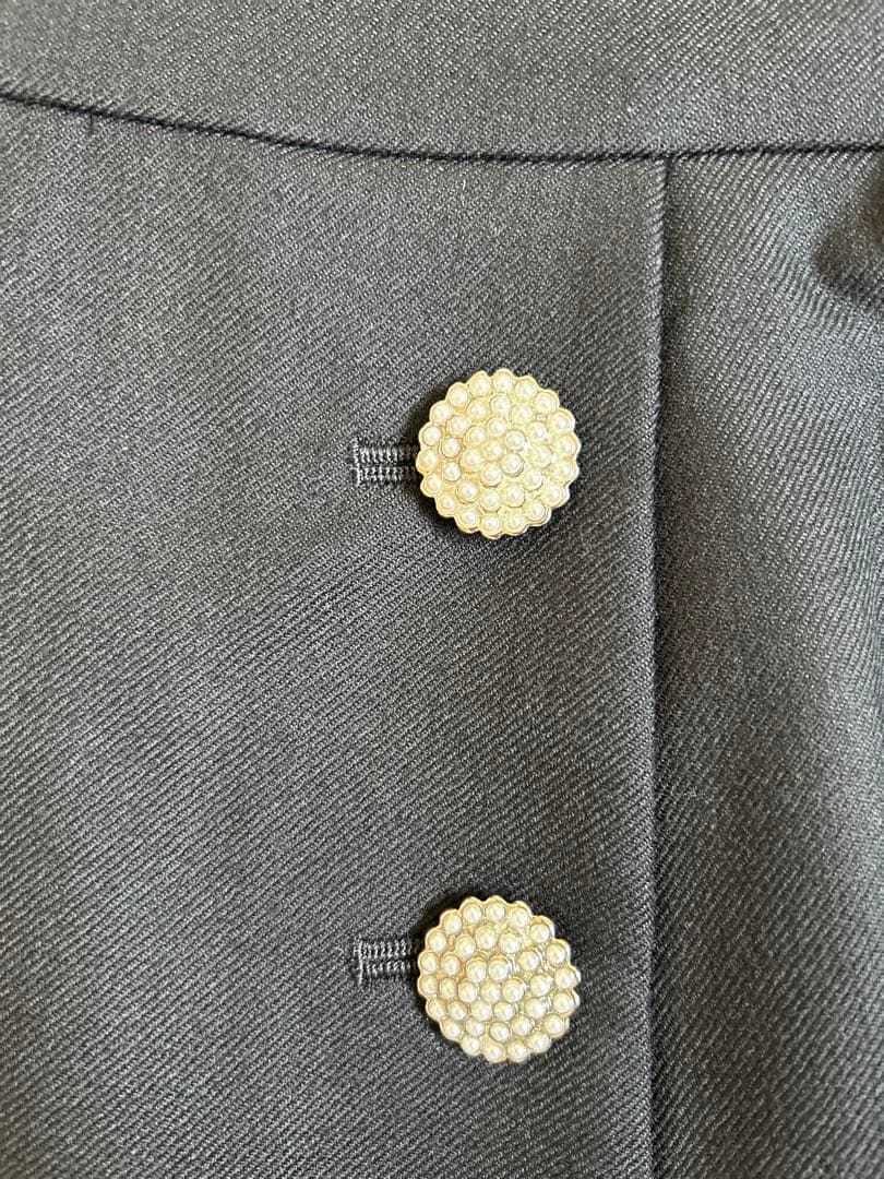 近年モデル♡Foxey フォクシー　Mond Dress 2021　濃紺　パール