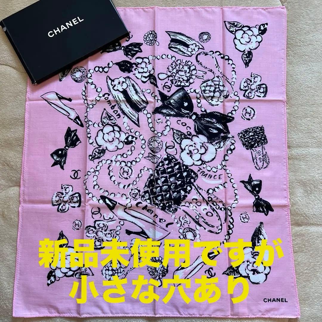 ★プロフ必ず読んで下さい☆A&P ★ CHANEL シャネル　バンダナ