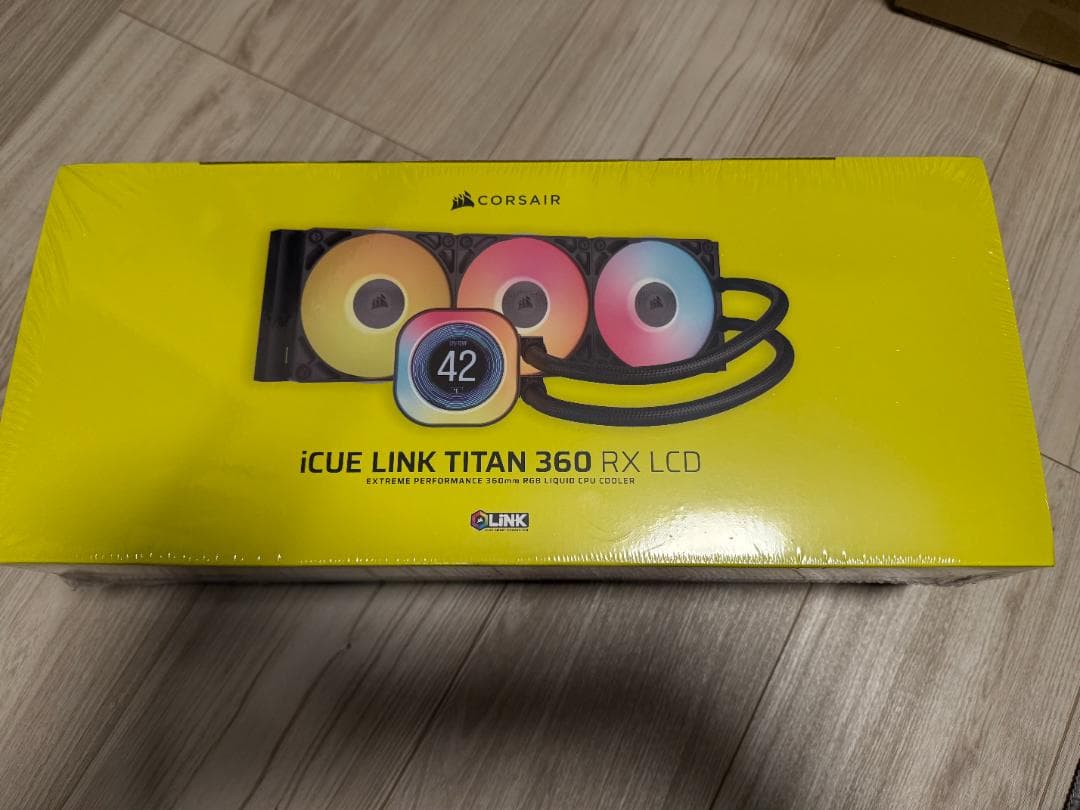 Niccky Mouse様 iCUE LINK TITAN 360 RX LCD