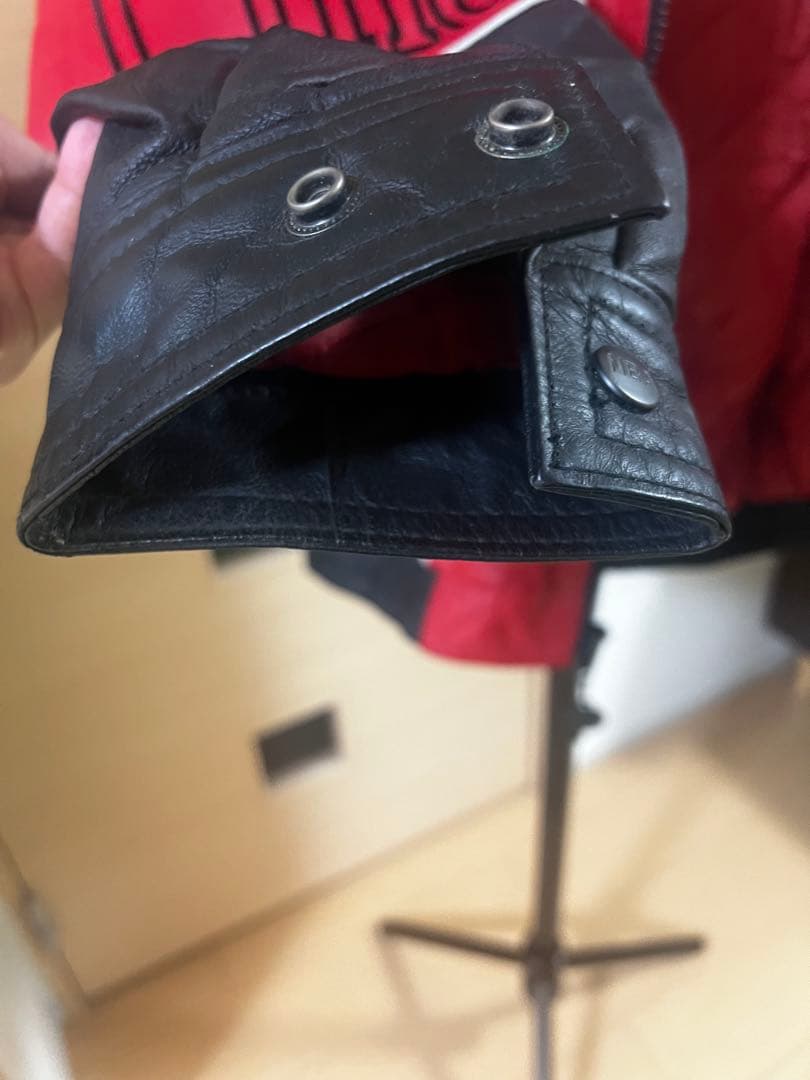 CHICAGO BULLS シカゴブルズ　レザージャケット 革ジャン